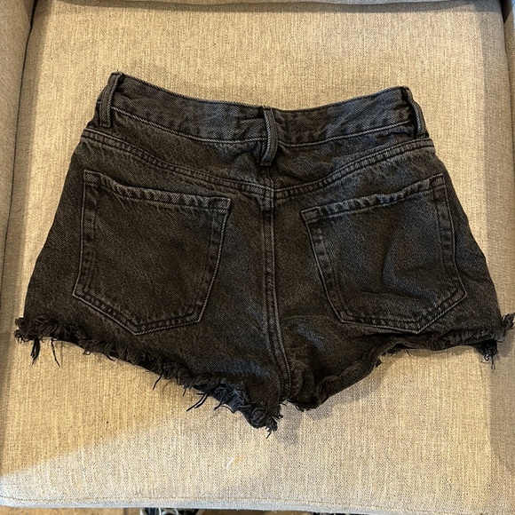 Pacsun black jean shorts - Picture 2 of 2